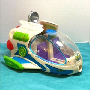 Toy Story "Space Explorer" Buzz Lightyear Spaceship vintage 1996 Thinkway Toys